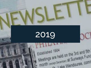 2019 Newsletters